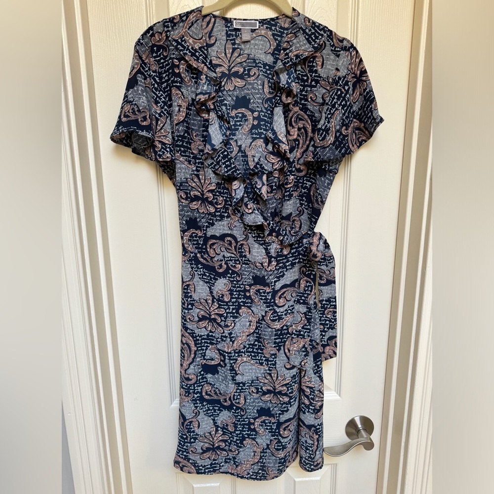 Chelsea28 Print Wrap dress